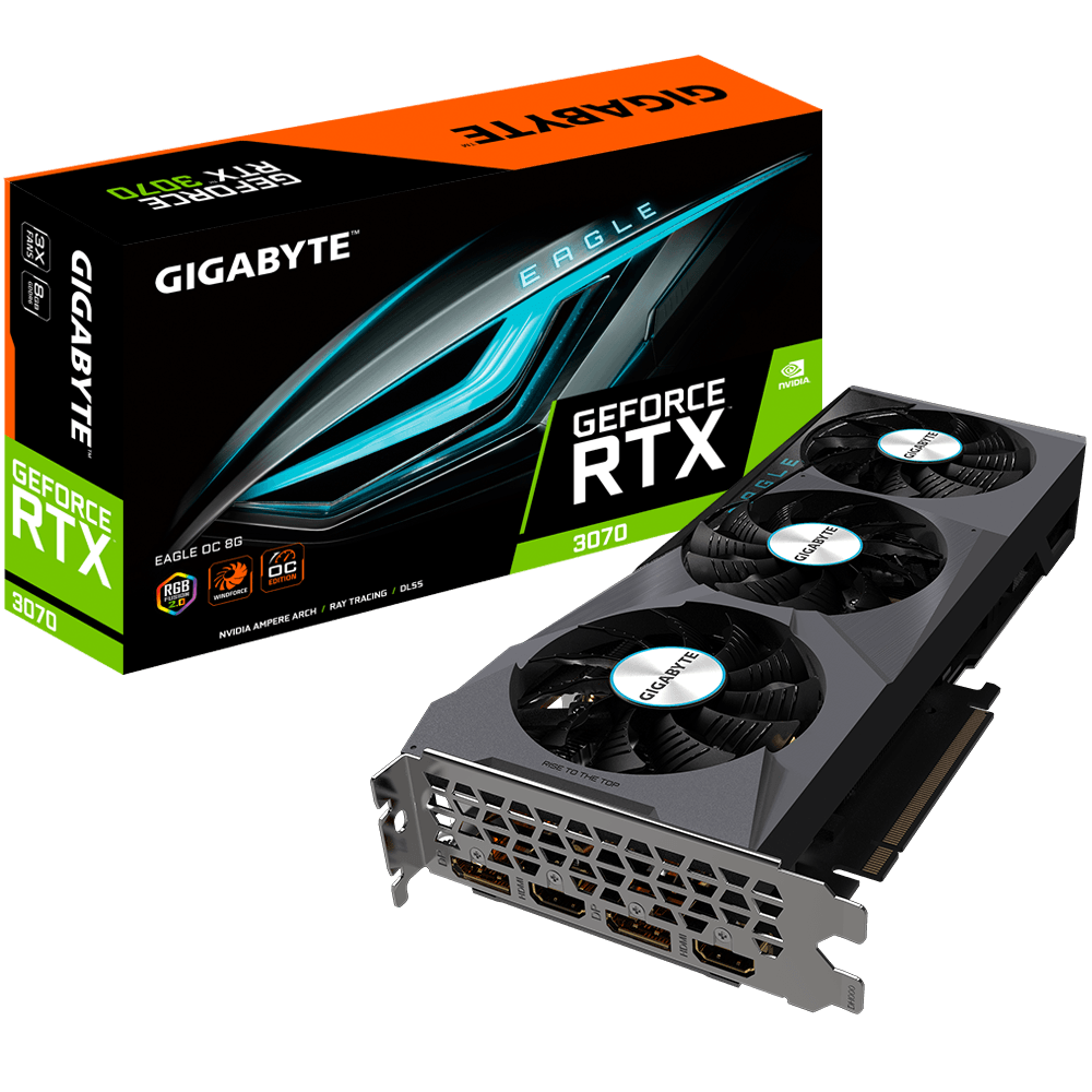 Gigabyte GeForce RTX 3070 Eagle OC 8GB GDDR6 - Todo Geek