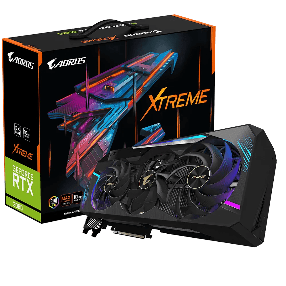 AORUS GeForce RTX 3080 Extreme 10GB GDDR6X (Open Box) - Todo Geek