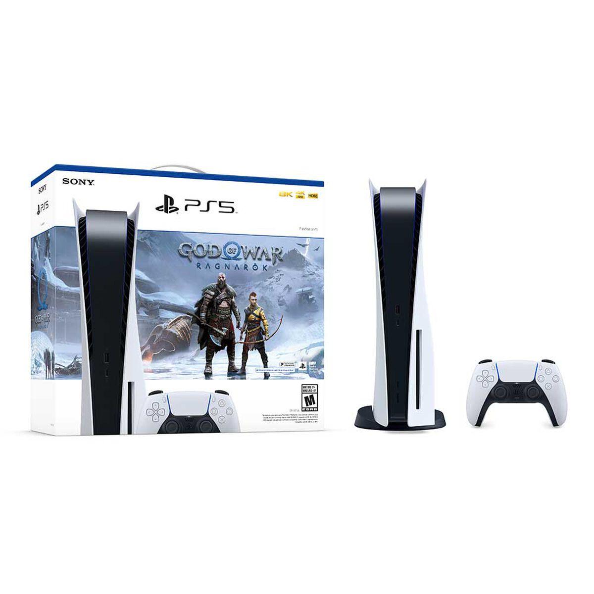 Consola Playstation 5 Disco (PS5) + Juego God of War Ragnarok - Todo Geek