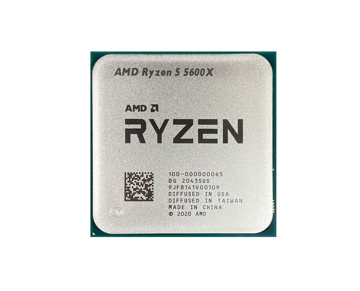 CPU AMD Ryzen 5 5600X, 6-Core, 3,7Ghz (4,6Ghz Max Boost), Socket AM4, 65W TDP, 12 Hilos - Todo Geek