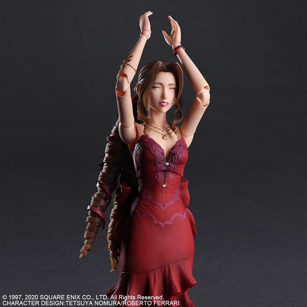 Final Fantasy VII Remake Play Arts Kai Action Figure Aerith Gainsborough Dress Ver. - Todo Geek