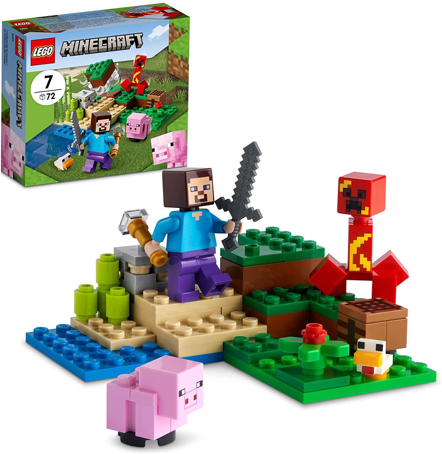 Lego Minecraft The Creeper Ambush 21177 - Todo Geek