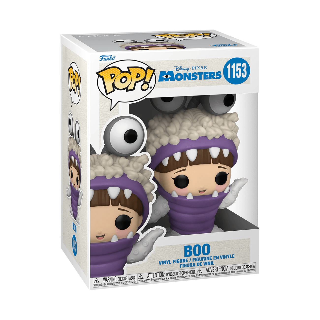 POP! Disney: Monsters Inc 20th- Boo w/ Hood Up - Todo Geek