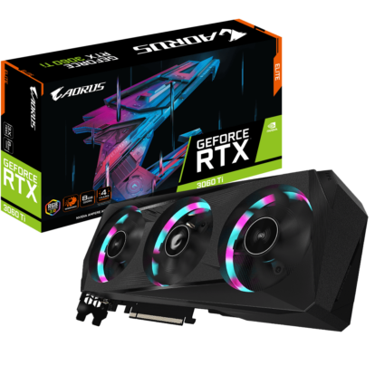 AORUS GeForce RTX 3060 Ti Elite 8GB GDDR6 (Open Box) - Todo Geek