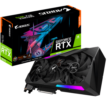 AORUS GeForce RTX 3070 MASTER 8GB GDDR6 (Open Box) - Todo Geek