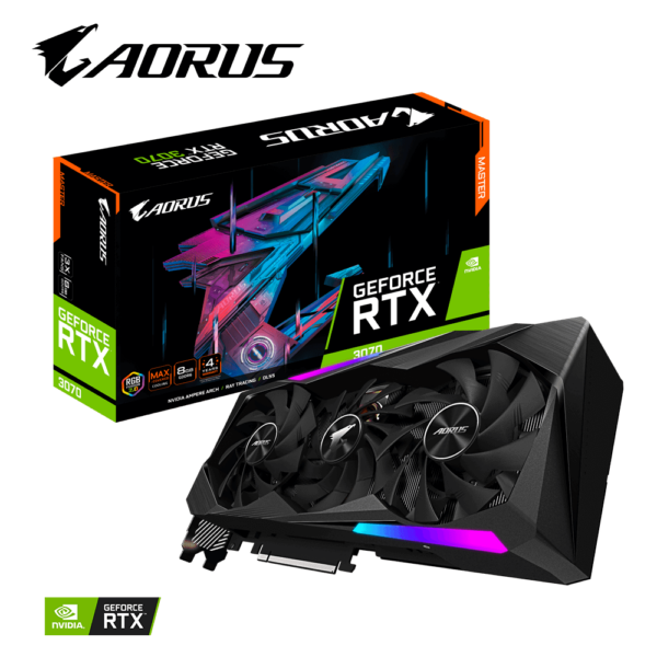 AORUS GeForce RTX 3070 MASTER 8GB GDDR6 (Open Box) - Todo Geek