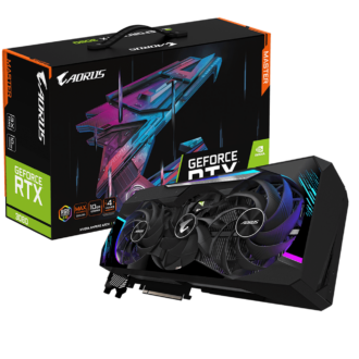 AORUS GeForce RTX 3080 MASTER 10GB GDDR6X (Caja Generica) - Imagen 1