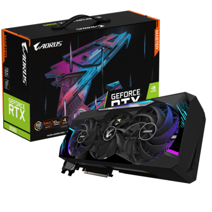 AORUS GeForce RTX 3080 MASTER 10GB GDDR6X (Caja Generica) - Todo Geek