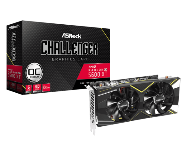 Asrock Radeon RX 5600 XT Challenger 6GB GDDR6 - Todo Geek