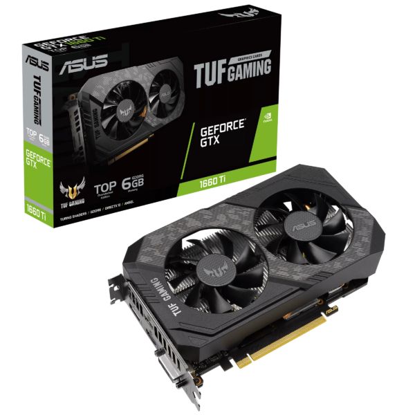 Asus TUF EVO Gaming Geforce RTX 1660 Ti OC 6GB (Open Box) - Todo Geek