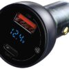 Cargador Auto 65W Pantalla Led Baseus - Todo Geek