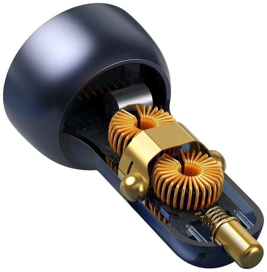Cargador Auto 65W Pantalla Led Baseus 10 Cargador Auto 65W Pantalla Led Baseus - Imagen 5