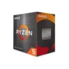 CPU AMD Ryzen 5 5600X, 6-Core, 3,7Ghz (4,6Ghz Max Boost), Socket AM4, 65W TDP, 12 Hilos - Imagen 1