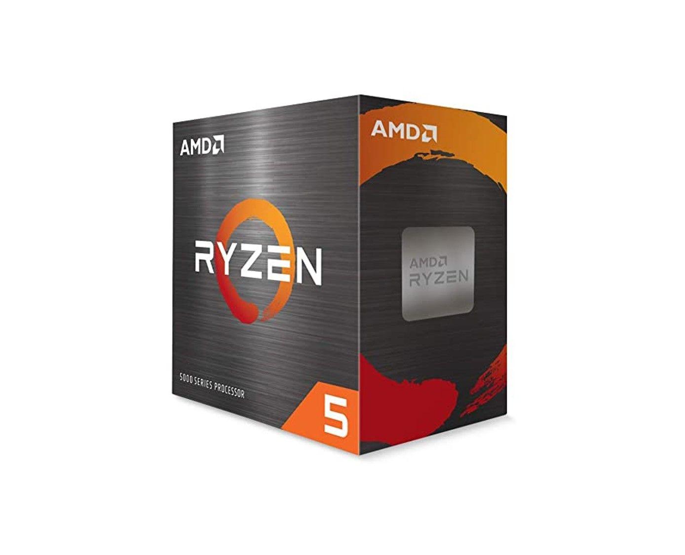 CPU AMD Ryzen 5 3600, 6-Core, 3,6Ghz (4,2Ghz Max Boost), Socket AM4, 65W TDP, 12 Hilos 6 CPU AMD Ryzen 5 5600X, 6-Core, 3,7Ghz (4,6Ghz Max Boost), Socket AM4, 65W TDP, 12 Hilos - Imagen 1