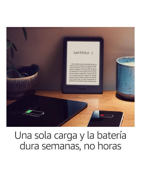 E-Reader Kindle 10 Gen 4GB blanco con pantalla de 6" 167ppp - Todo Geek