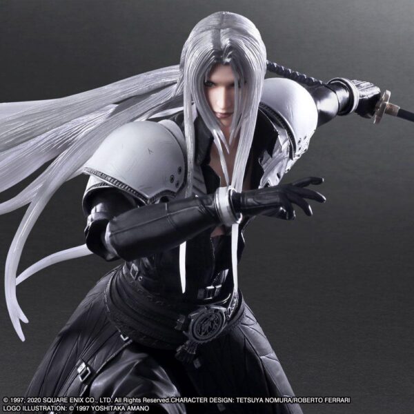 Final Fantasy VII Remake Play Arts -Kai-  Sephiroth [Action Figure] - Todo Geek