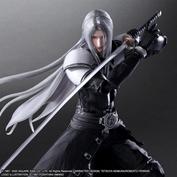 Final Fantasy VII Remake Play Arts -Kai-  Sephiroth [Action Figure] - Todo Geek