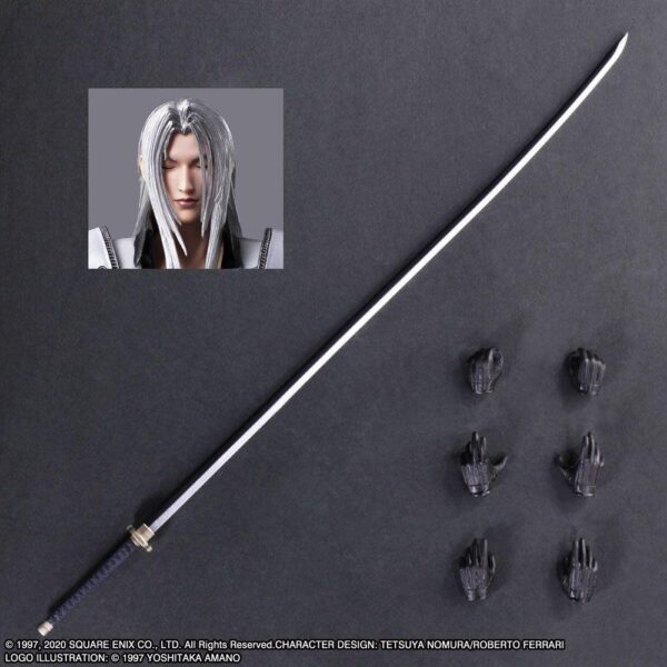 Final Fantasy VII Remake Play Arts -Kai-  Sephiroth [Action Figure] - Todo Geek