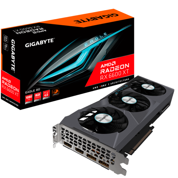 Gigabyte RX 6600 XT Eagle 8GB GDDR6 (Open Box) - Todo Geek