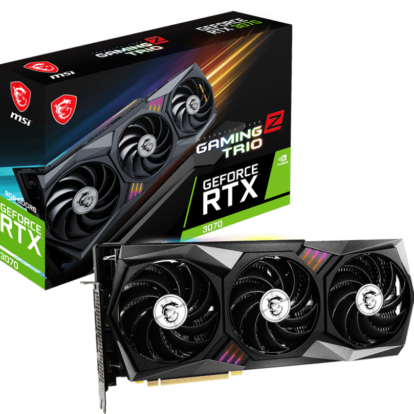 MSI Geforce RTX 3070 Gaming Z Trio 8GB GDDR6 - Imagen 1