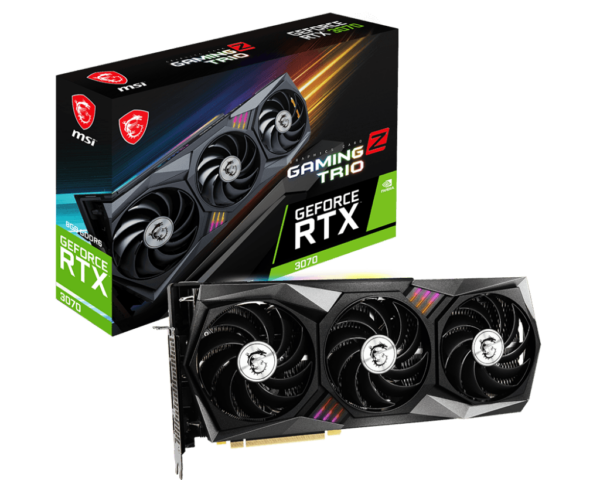 MSI Geforce RTX 3070 Gaming Z Trio 8GB GDDR6 (Open Box) - Todo Geek