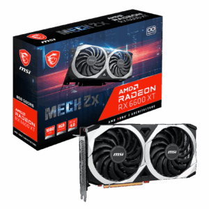 MSI Radeon RX 6600 XT MECH 2X 8G OC - Imagen 1