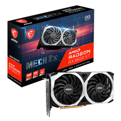 MSI Radeon RX 6600 XT MECH 2X 8G OC - Imagen 1