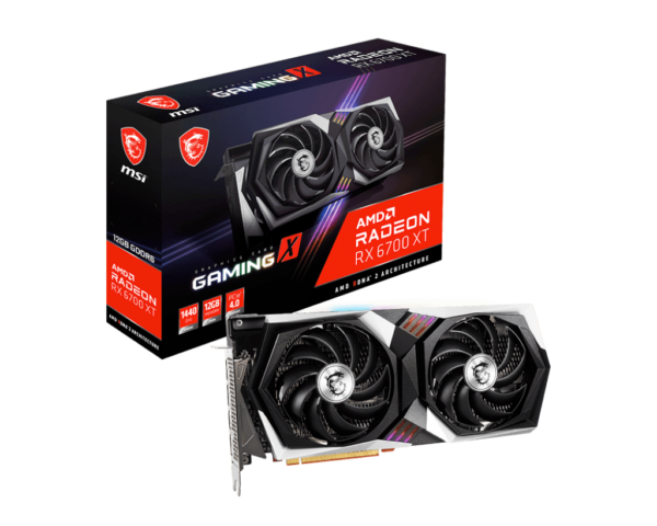 MSI Radeon RX 6700 XT Gaming X 12GB GDDR6 - Todo Geek