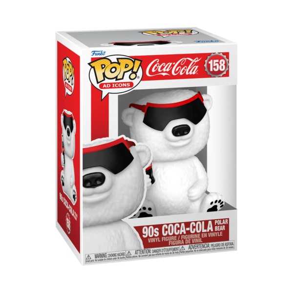 POP! AD ICONS: Coca-Cola- Polar Bear (90's) (Pre-venta) - Todo Geek