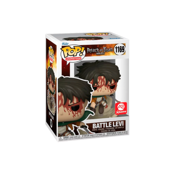 POP! Animation: Attack on Titan - Battle Levi (AE Exclusive) - Todo Geek