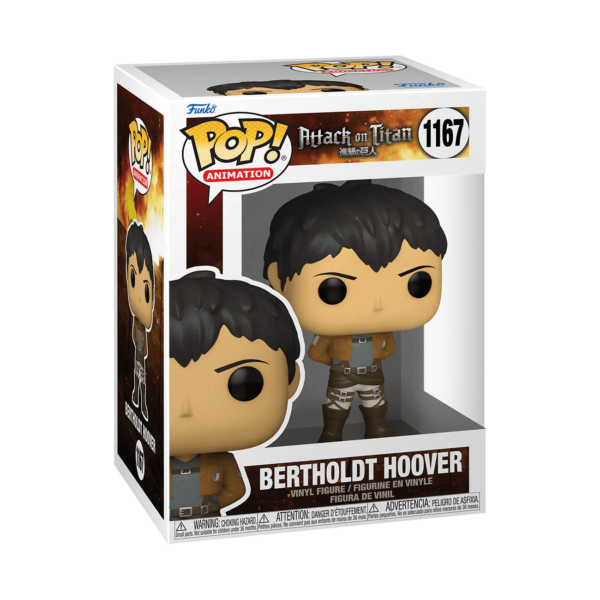 POP! ANIMATION: Attack on Titan - Bertholdt Hoover (Pre-venta) - Todo Geek