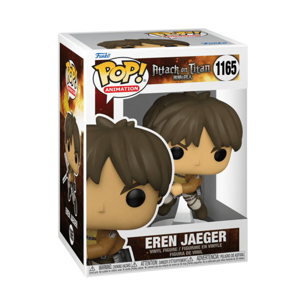 POP! ANIMATION: Attack on Titan - Eren Jaeger (Pre-venta) - Todo Geek