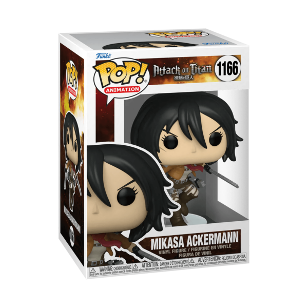 POP! Animation: Attack on Titan - Mikasa Ackerman - Todo Geek