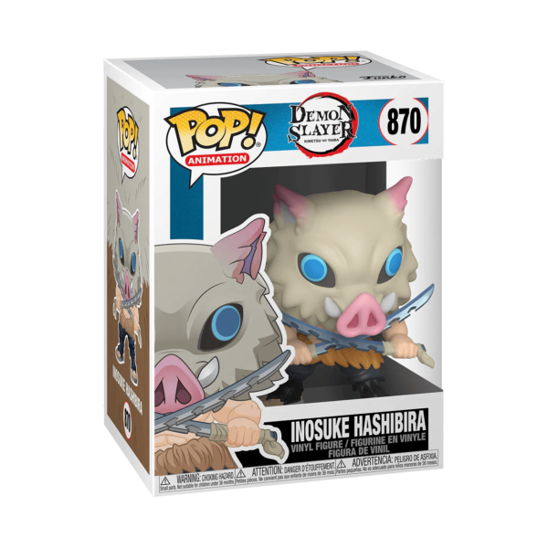 POP! ANIMATION: Demon Slayer- Inosuke Hashibira (Pre-venta) - Todo Geek