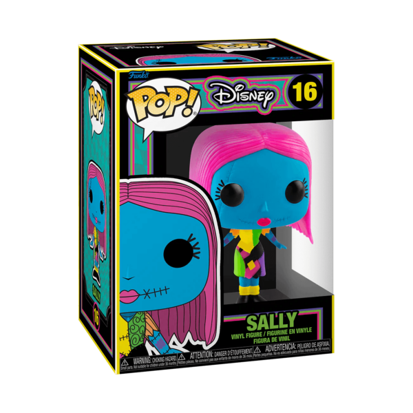 POP! Disney: The Nightmare Before Christmas BLKLT- Sally - Todo Geek