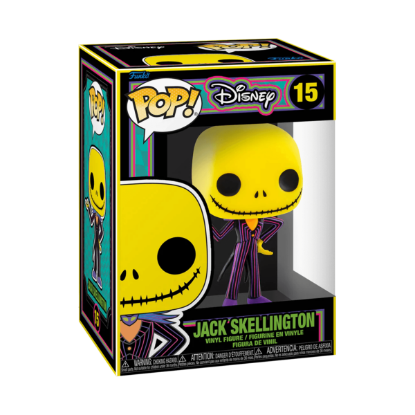 POP! Disney: The Nightmare Before Christmas: Jack (Blacklight) - Todo Geek