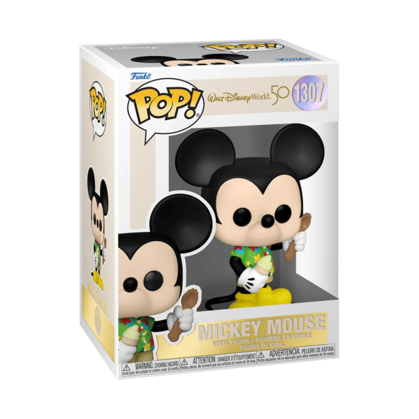 POP! DISNEY: Walt Disney World 50th Anniversary- Aloha Mickey (Pre-venta) - Todo Geek