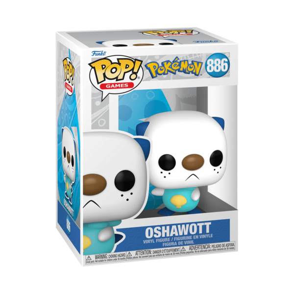 POP! GAMES: Pokemon- Oshawott (Pre-venta) - Todo Geek