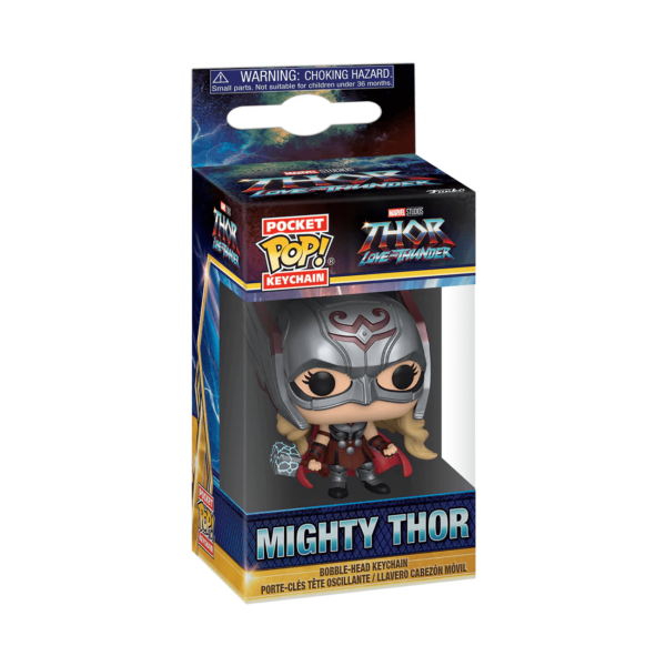 POP! Llavero: Marvel: Thor - Love and Thunder - Mighty Thor - Todo Geek