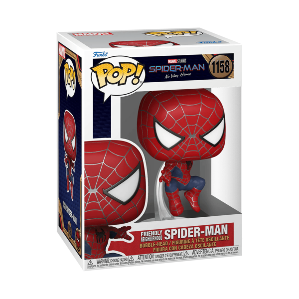 POP! MARVEL: Spider-Man: No Way Home - Leaping SM2 (Pre-venta) - Todo Geek