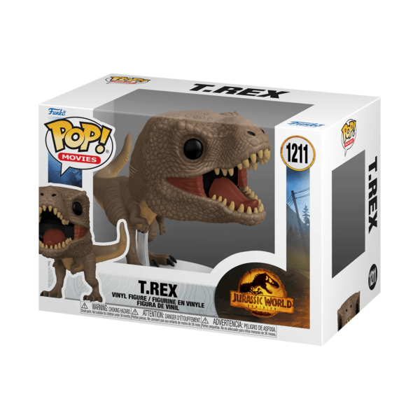 POP! Movies: Jurassic World Dominion - T-Rex - Todo Geek