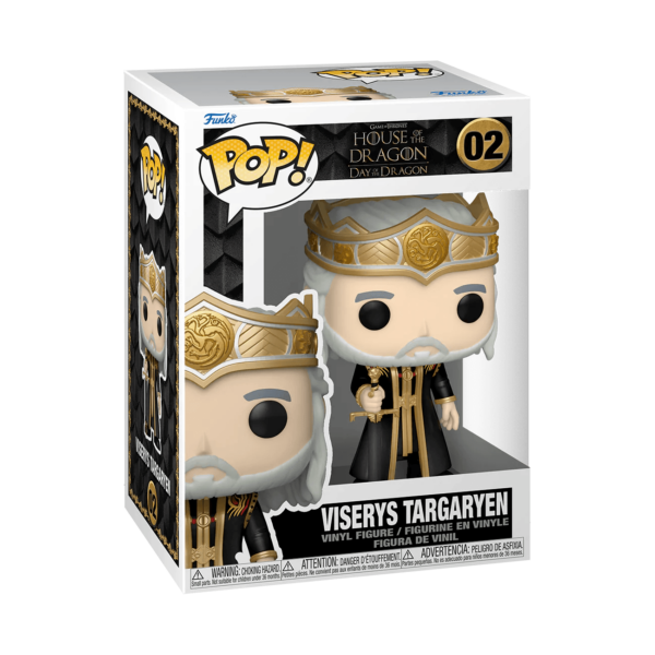 POP! Television: House of the Dragon - Viserys Targaryen (Pre-venta) - Todo Geek