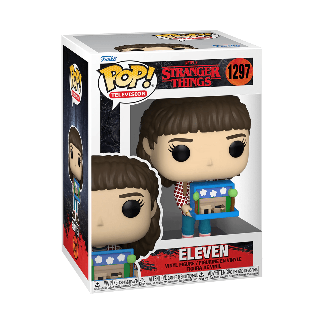 POP! Television: Stranger Things Season 4 - Eleven with Diorama 7 POP! Television: Stranger Things Season 4 – Eleven with Diorama (Pre-venta) - Imagen 2