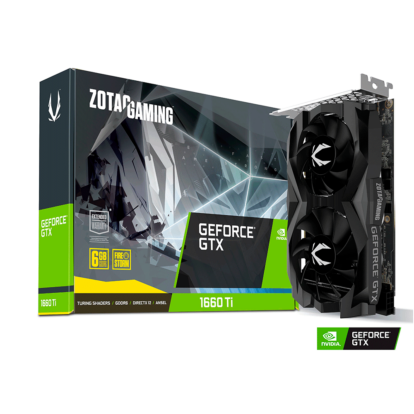 Tarjeta de Video ZOTAC GAMING GeForce GTX 1660 Ti 6GB GDDR6 192-bit, 1536 CUDA - Todo Geek