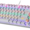 Teclado Mecánico Redragon Kumara K552 Blanco RGB SW Outemu Blue (Español) - Todo Geek