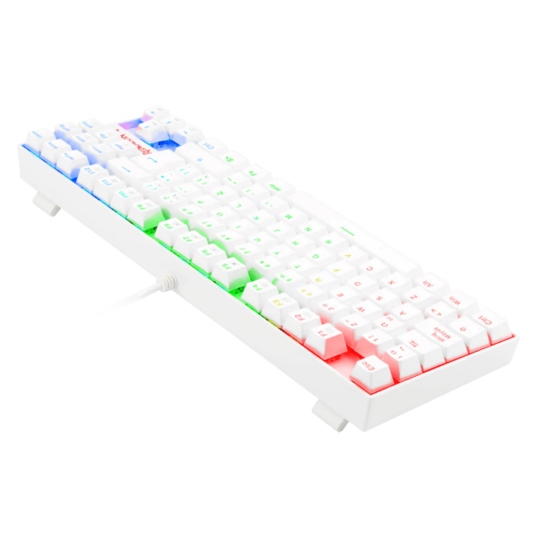 Teclado Mecánico Redragon Kumara K552 Blanco RGB SW Outemu Red (Español) - Todo Geek