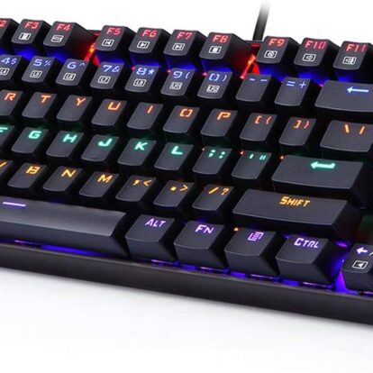 Teclado Mecánico Redragon Kumara K552 Negro Rainbow SW Outemu Red (Español) - Todo Geek