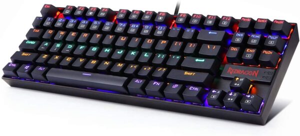 Teclado Mecánico Redragon Kumara K552 Negro Rainbow SW Outemu Red (Español) - Todo Geek