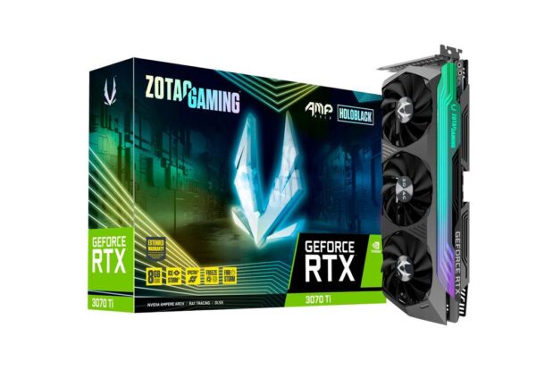 Zotac Gaming Geforce RTX 3070 Ti AMP Holo 8GB GDDR6X (Open Box) - Todo Geek