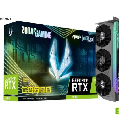 Zotac Gaming Geforce RTX 3080 AMP Holo 10GB GDDR6X (Open Box) - Todo Geek